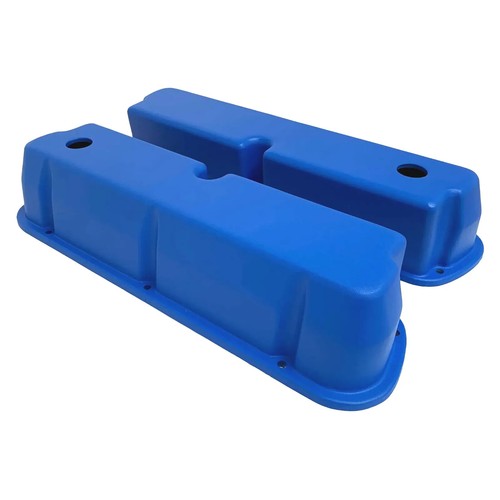 Cubiertas de válvula alta Ford 289, 302, 351 Windsor - azul - grabable personalizado - Ansen - Imagen 4 de 8