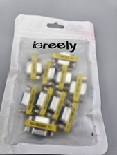 9 Pin RS-232 DB9 M to M Serial Cable Gender Coupler Adapter 260-0231 lot 10 