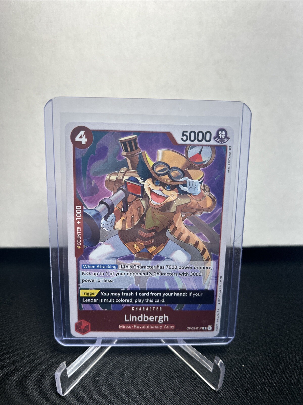 Lindbergh - OP05-017 - One Piece TCG Awakening of the New Era - ENGLISH - NM