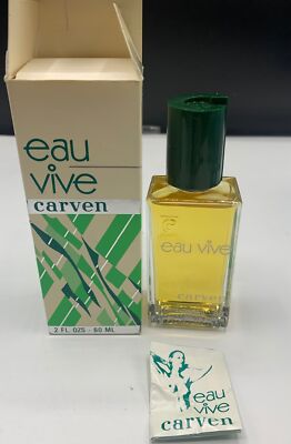CARVEN PARIS 2 FL OZ EAU VIVE FULL IN BOX SPLASH