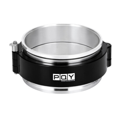 102mm HD Clamp 4'' Quick Release Clamp for 4.0'' O.D. Tubing Aluminum Black