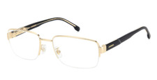 Carrera C FLEX 05/G J5G Gold/Black Rectangular Men's Eyeglasses