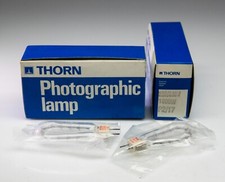 2 X THORN Photographic Lamp 220/230V 1000W P2/17