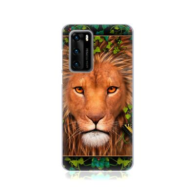 OFFICIAL LAURIE PRINDLE LION SOFT GEL CASE FOR HUAWEI PHONES 4