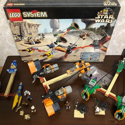 LEGO System 7171 Star Wars Mos Espa Podrace Released In 1999 Used 