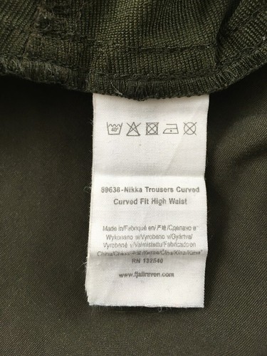Fjallraven Nikka Hose gebogen G-1000 oliv Trekking Kletterhose Damen 38 - Bild 20 von 24