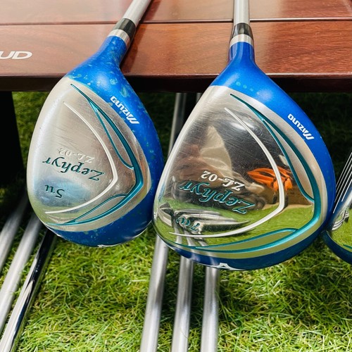 Women Mizuno Zephyr Full Set 1w 4w 7w 5ut Iron 789PS 10Culbs RH Golf Ladis - Picture 3 of 24