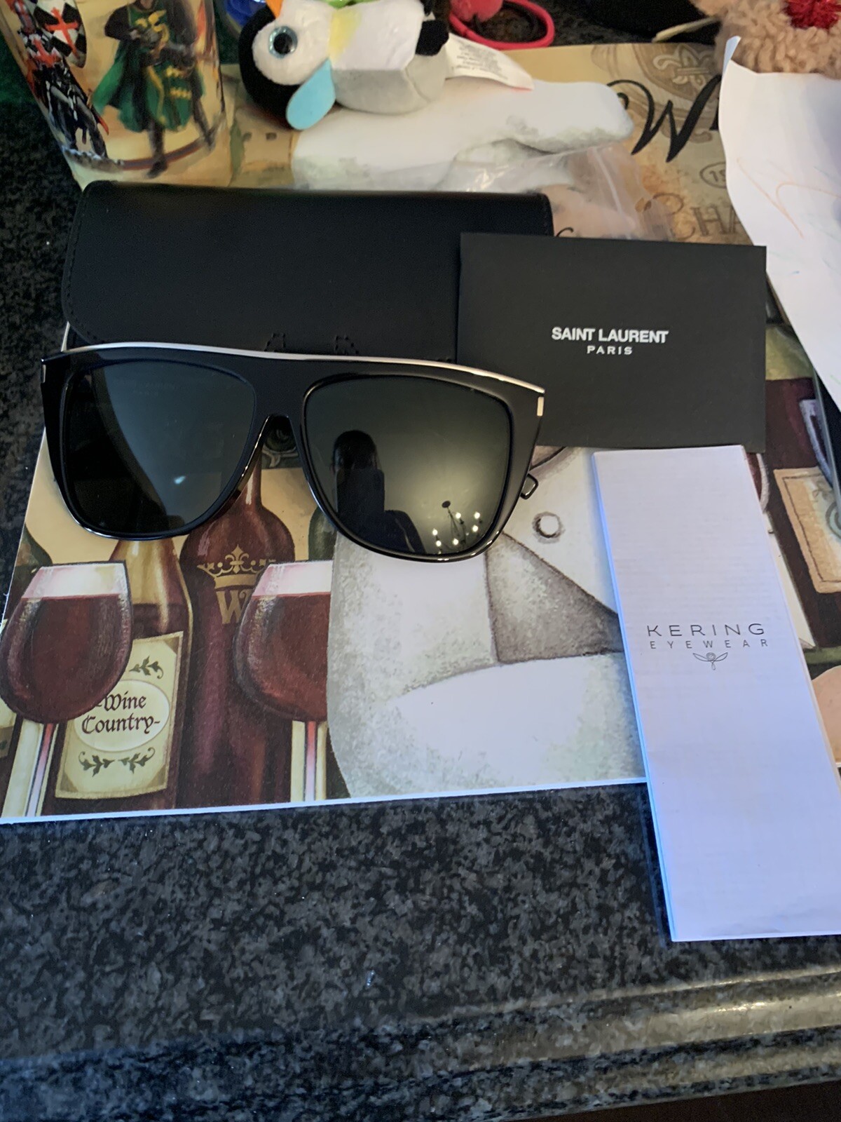 Occhiali da sole Saint Laurent Shield