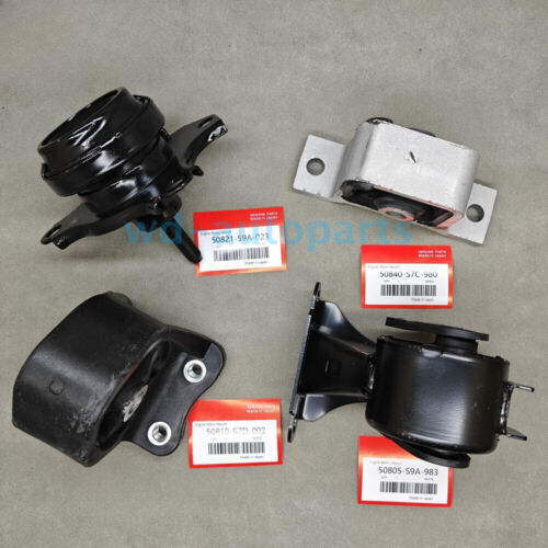 4PCS Engine Motor & Trans Mount Fits For 2002-2006 Honda CR-V 2.4L Automatic - Picture 1 of 8