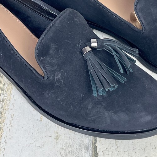 Limelight Lawson schwarzer Wildlederimitat-Loafer mit Quasten | Damen 8,5 - Bild 17 von 17