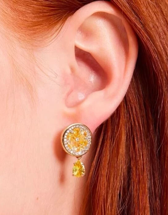 kate spade new york  fresh squeeze embellished drop earrings - Image 3 of 3