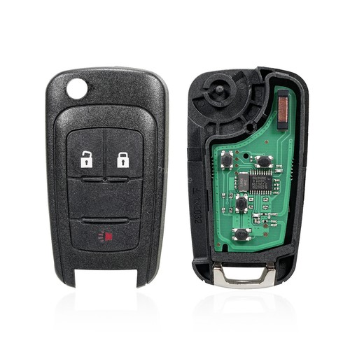 Llavero de control remoto abatible para Chevrolet Trax 13504266 2014 2015 2016 2017 2018 - Imagen 3 de 6