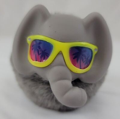 Bath & Body Works Wearable Elephant Furry Hand Sanitizer Pocket Bac Holder
