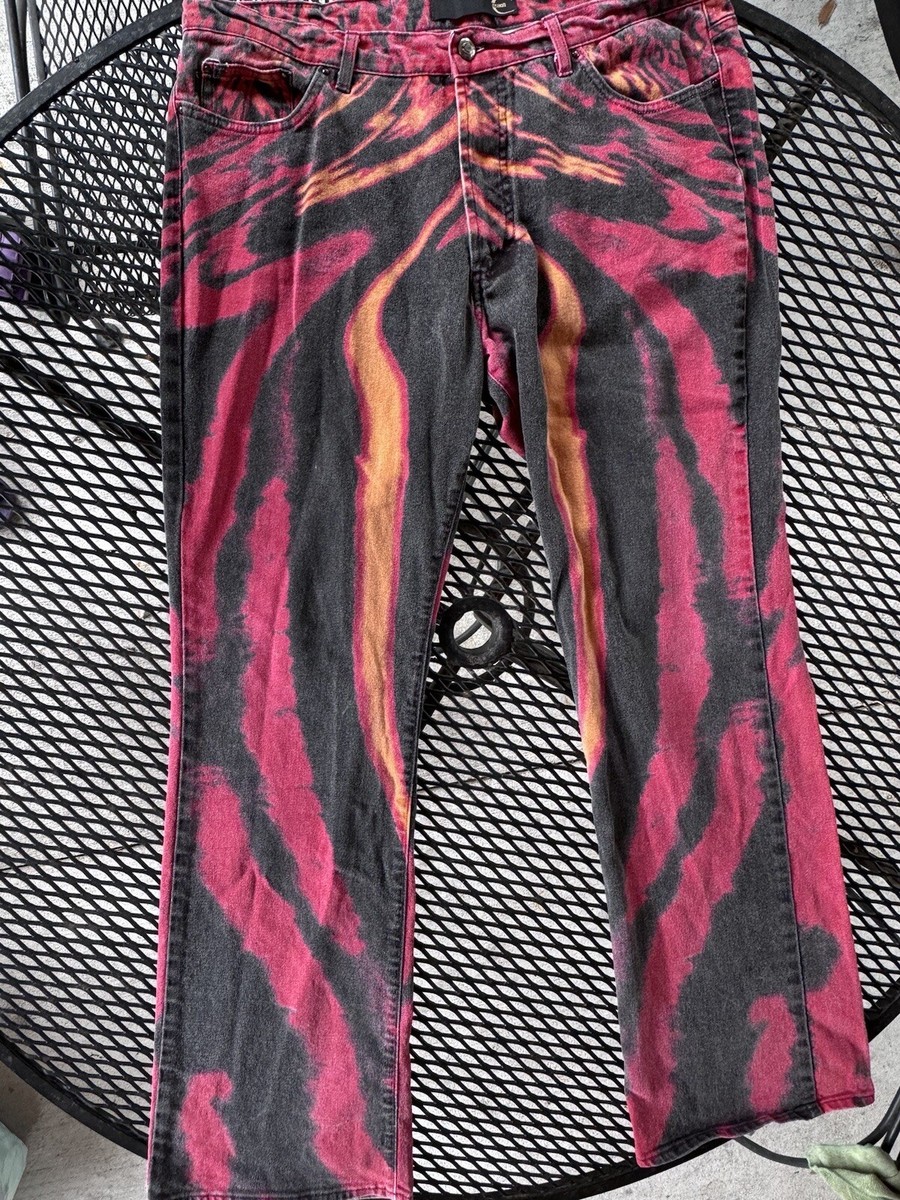 パンツ 00s roberto cavalli coating pants y2k s-l1200.jpg