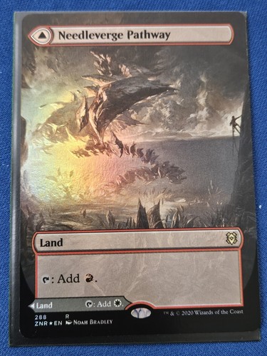 Needleverge Pathway Pillarverge Pathway - Borderless NM Foil English