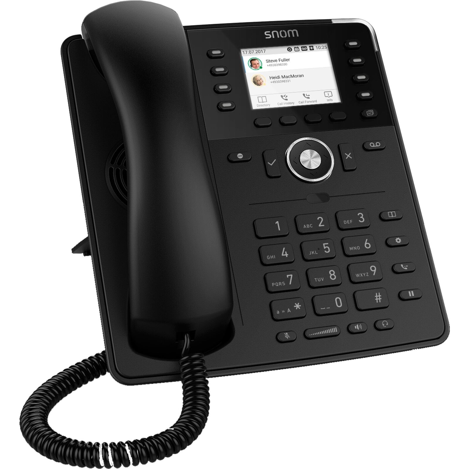 Image of snom D735  VoIP-Telefon  schwarz