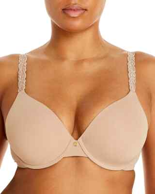 Natori Pure Luxe Full Fit Contour Bra 732080 - Cafe