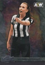 AEW 2022 Skybox Metal Universe Aubrey Edwards Trading Card