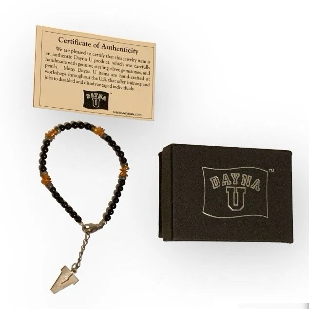 Pulsera Vanderbilt University Mfg de Dayna U Foto 3 de 4