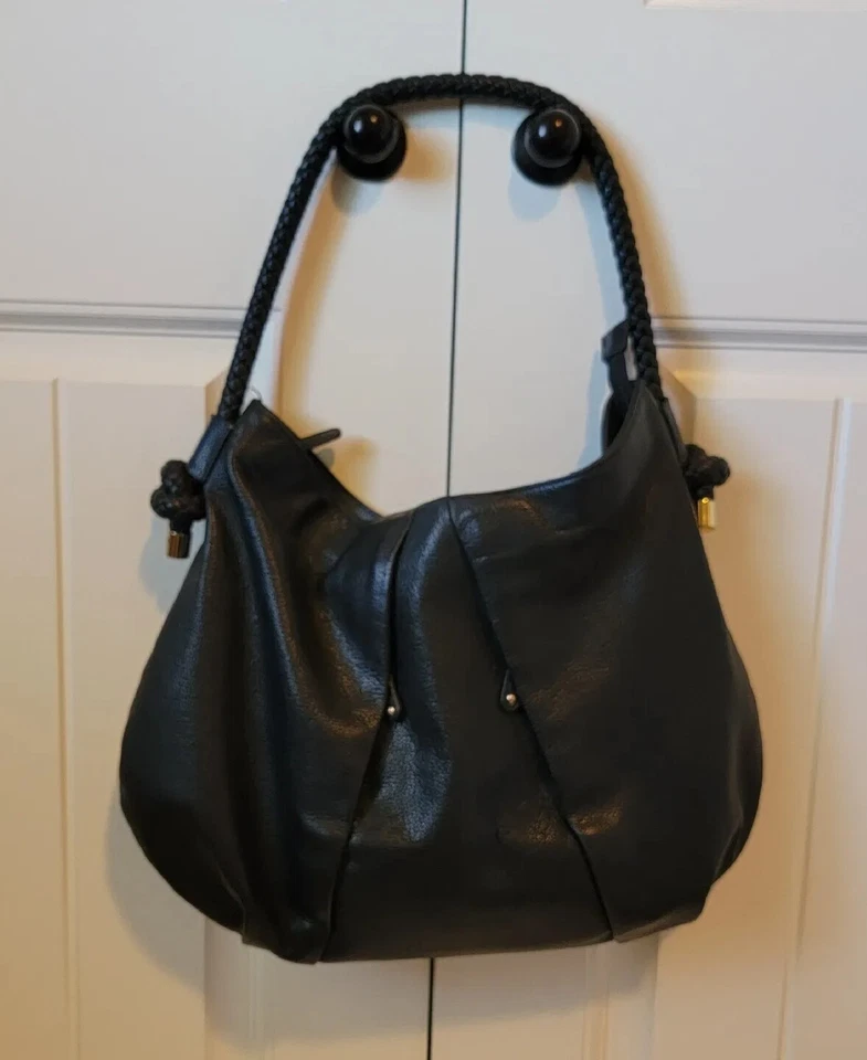 Clarks leather handbag black. Preowned - Image 3 of 4