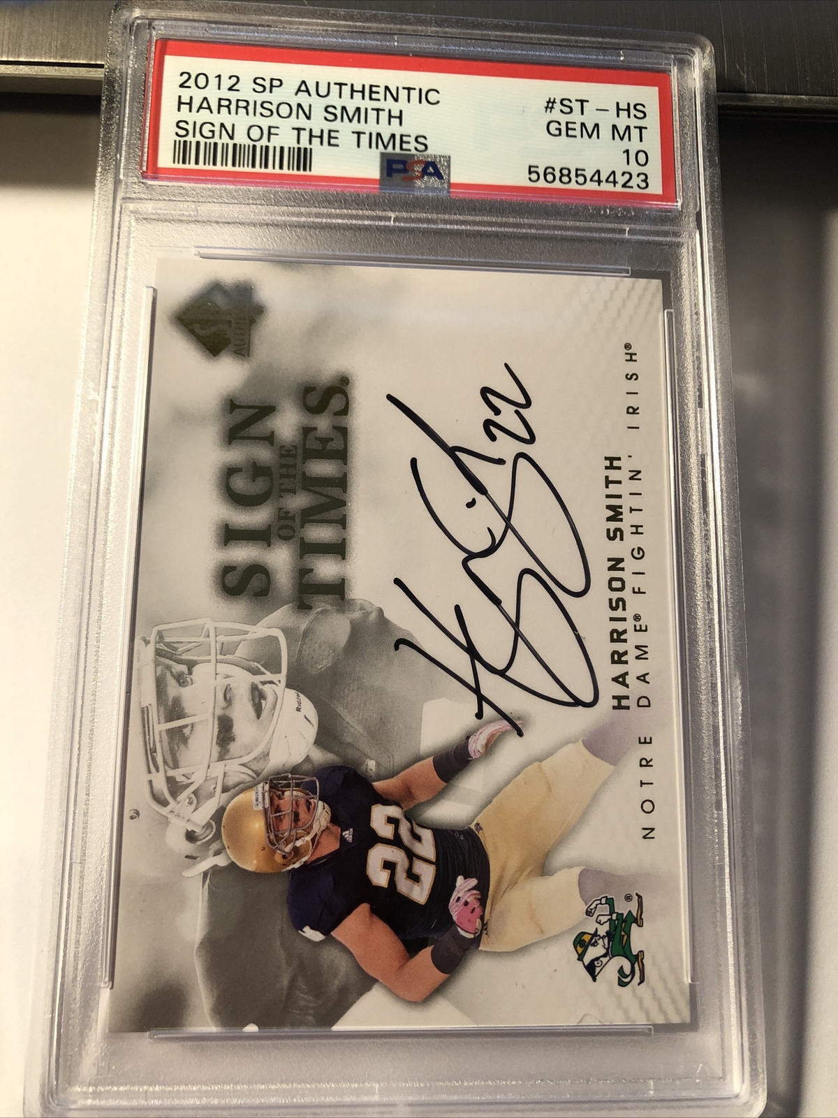 Harrison Smith SP Authentic Sign of the Times #STHS Base