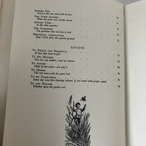A Child's Garden of Verses Robert Louis Stevenson 1948 The Hopetoun Press IDRB - Imagen 10 de 18