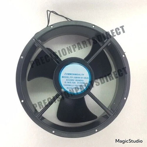 FP-108HH S1-B(2) AC230V 254*89mm 2-Wire Cooling Fan Brand New