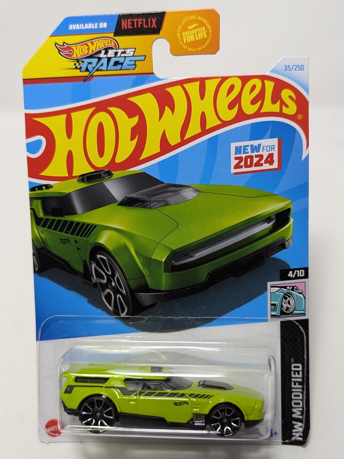 Hot Wheels 2024 Green Drift'n Break #35, Hot Wheels Modified 4/10