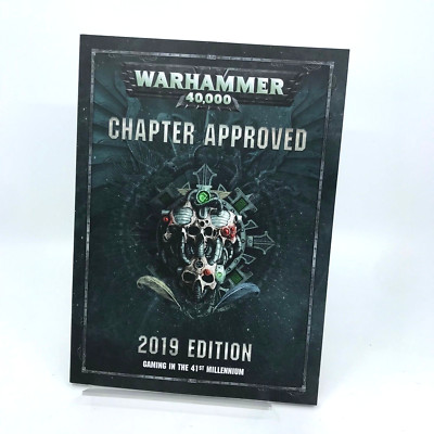 Chapter Approved 2019 Edition Book - Warhammer 40K Games Workshop M1014