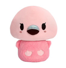 Mewaii 8" Mushroom Family Flamingo Kawaii Plush Pillow Squish Toy