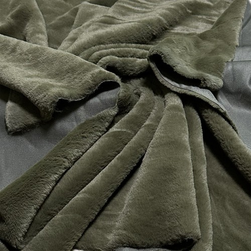 SOFT MINK FAUX FUR 10MM LONG HAIR LAMBY PLUSH DOLL CLOTH FABRIC SOLID MATTE 60"W - Picture 93 of 149