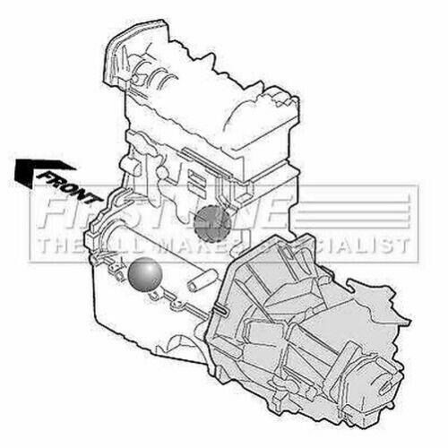 Petit support moteur côté distribution pour Peugeot 1.6 16v Petit support moteur côté distribution pour Peugeot 1.6 16v
