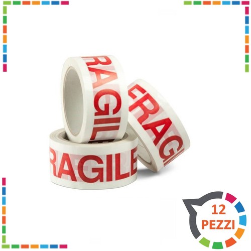 Nastro logo spedizione imballaggio ufficiale 1 rotolo 2 x 75 iarde