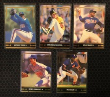 ⚾ (5) - 1991 Leaf Baseball Gold Rookies BC Inserts - Vaughn, Rodriguez, Banks  ⚾