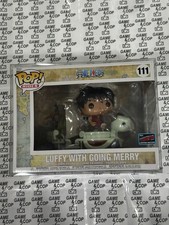 Funko Pop! Rides Luffy With Going Merry One Piece NYCC 2022 Official Con Sticker