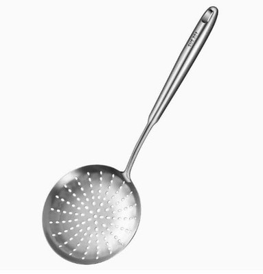 Fissler Stainless Steel Round Coarse Skimmer Kitchen Utensil