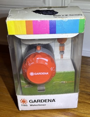 Gardena Watertimer Mechanical Water Timer Model 1185 New Made in  West Germany