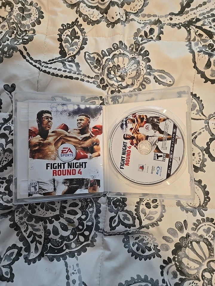 SONY PLAYSTATION 3 PS3 Fight Night Round 4 EA Sports+ Manual Complete TESTED - Image 2 of 4