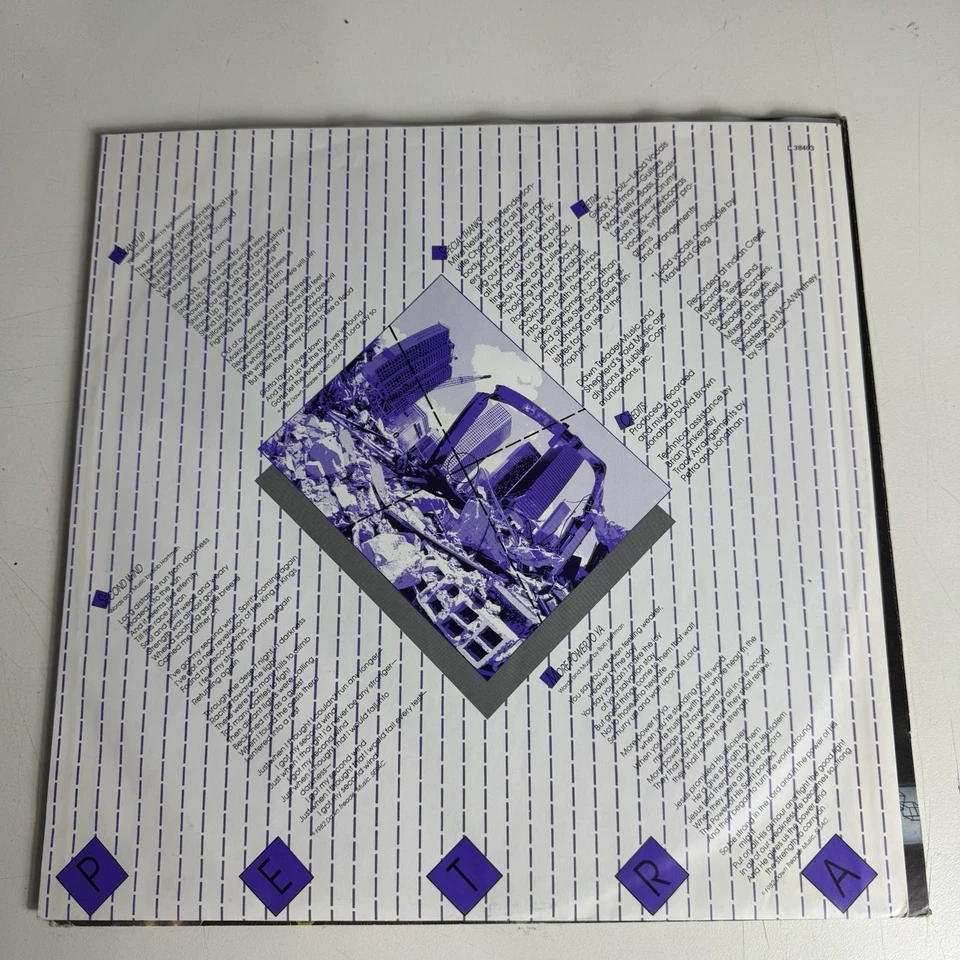 Petra More Power To Ya Vinyl LP A&M Records 1982 L38403 US Pressing Rock - Image 4 of 4