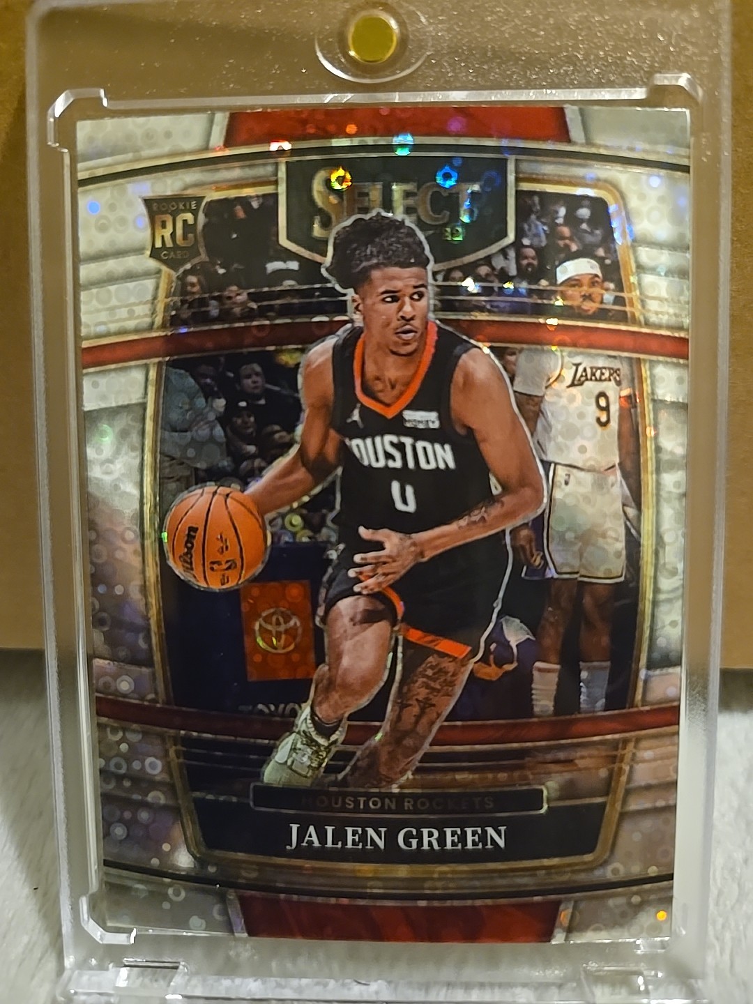 2021-22 Panini Select Concourse Jalen Green #7 Disco Prizm (RC)