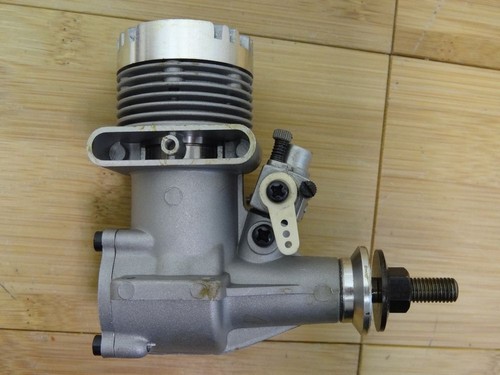 O.S. MAX-S35R/C 5.83cc 2 stroke glow engine with muffler for R/C airplane, new - Picture 2 of 10