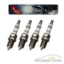 4x BOSCH ZÜNDKERZE ZÜNDKERZEN FÜR NISSAN ALMERA TINO 2.0 BJ 00-03
