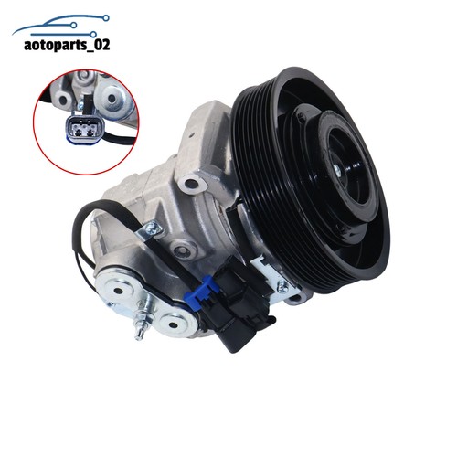 AC A/C Compressor For Freightliner 114SD 122SD Cascadia Coronado M2