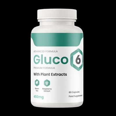Gluco6 60 Kapseln Grüner Tee Grüner Kaffee Kräuter Tagesergänzung
