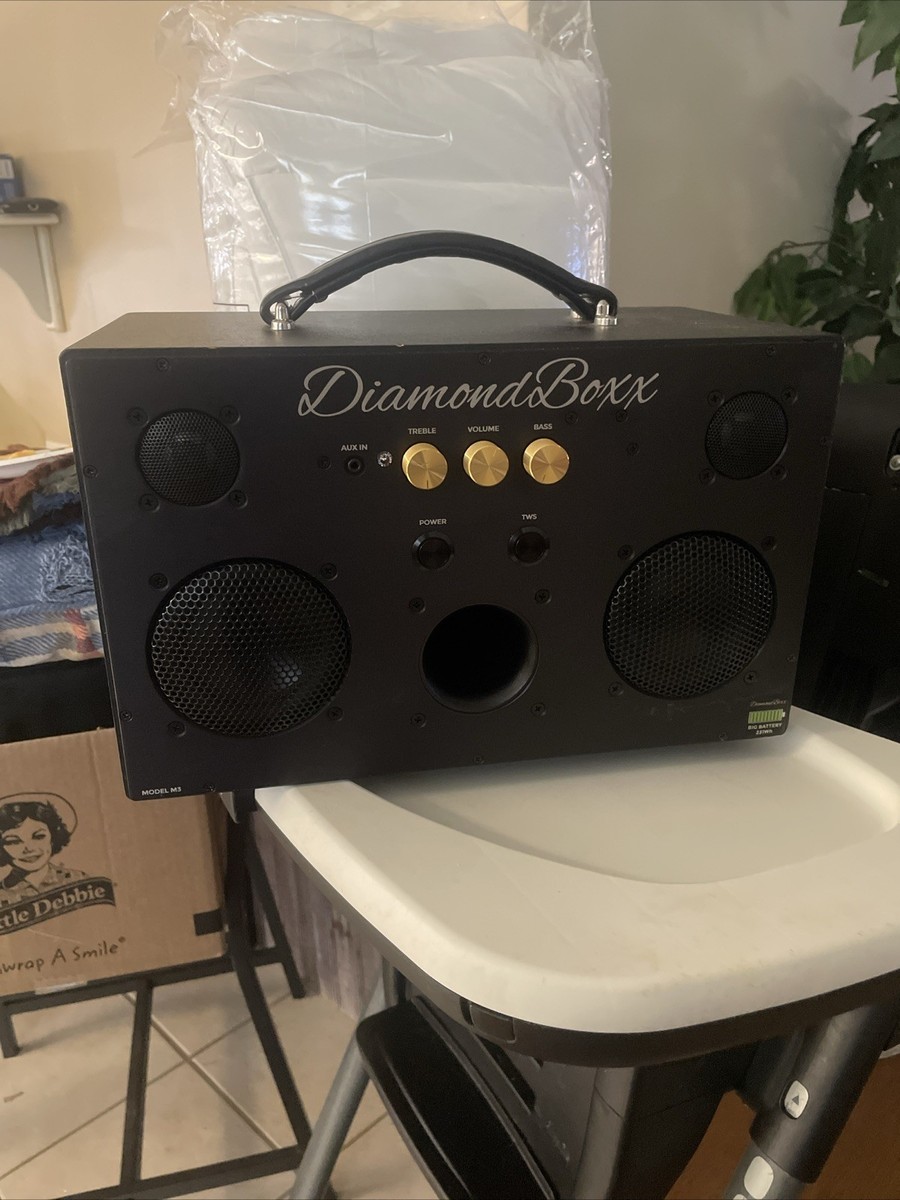 DiamondBoxx M3 Portable Bluetooth Boombox Speaker Model M3 | eBay