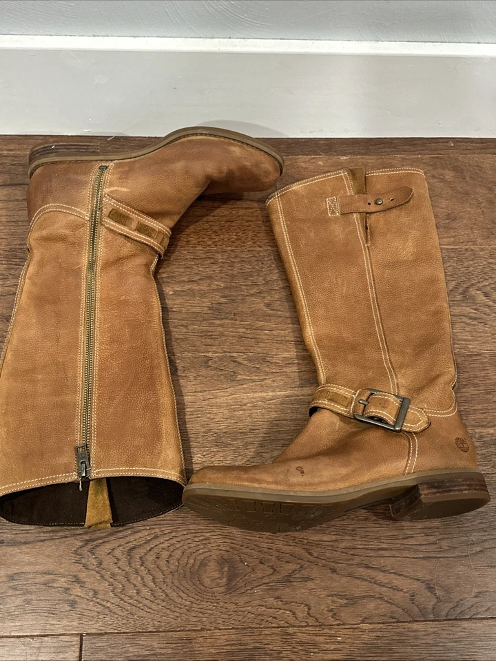 Timberland Earthkeepers Savin Hill Botas de Montar Altas Marrón Occidental Mujeres 8.5 Foto 2 de 4