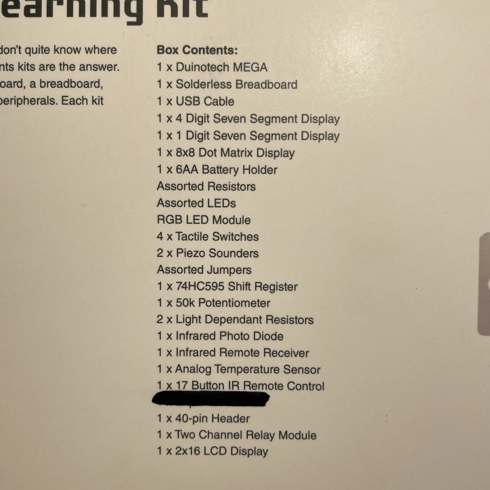 Arduino Mega 2560 Kit || BRAND NEW || STORE BOUGHT WITH RECEIPT || AMAZING PRICE - image 4 of 4