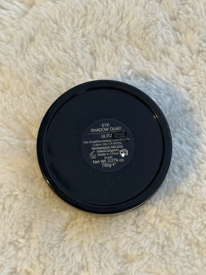 SMASHBOX Eye Shadow Quad Pressed Powder in GLITZ 0.27 oz/ 7.6 g NEW - Image 2 of 3