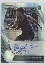 2021-22 Panini Prizm Draft Picks Hyper Elyjah Goss #DP-EGO Auto 1e7