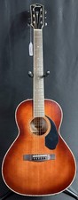Fender PS-220E Paramount Parlor Acoustic-Electric Guitar Aged Cognac Burst 701 